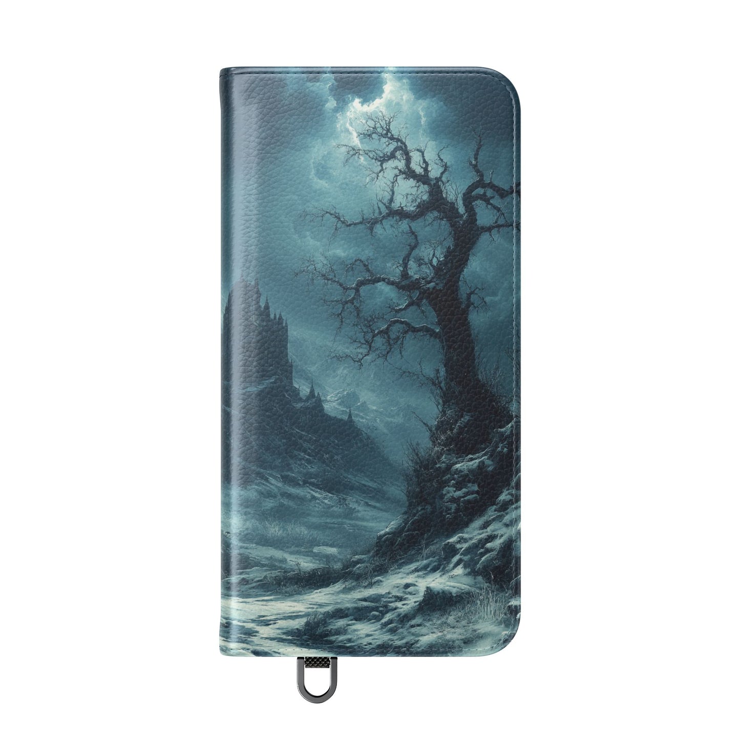 Stormy Castle - Wallet Flip Case