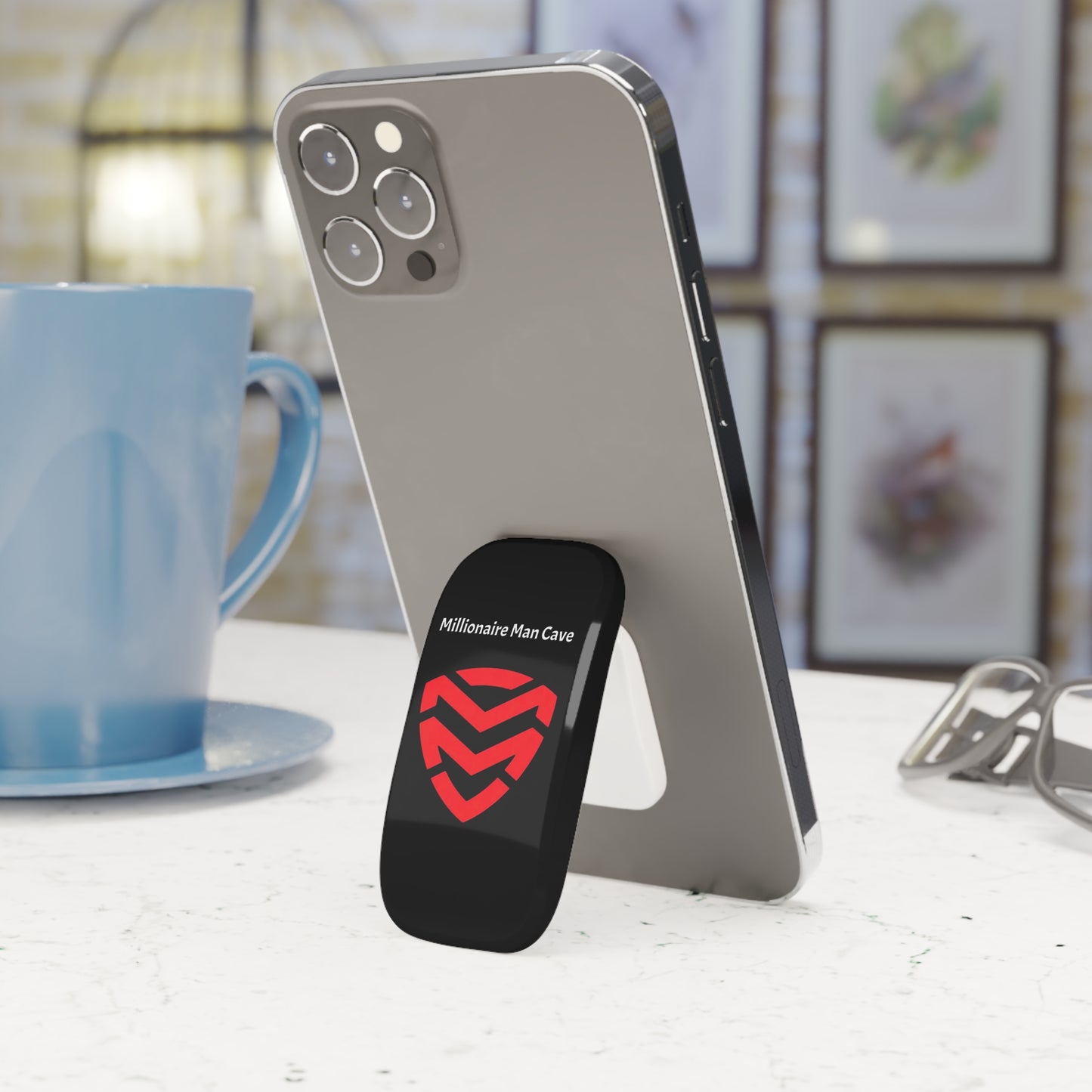 Phone Click-On Grip - MMC - Black
