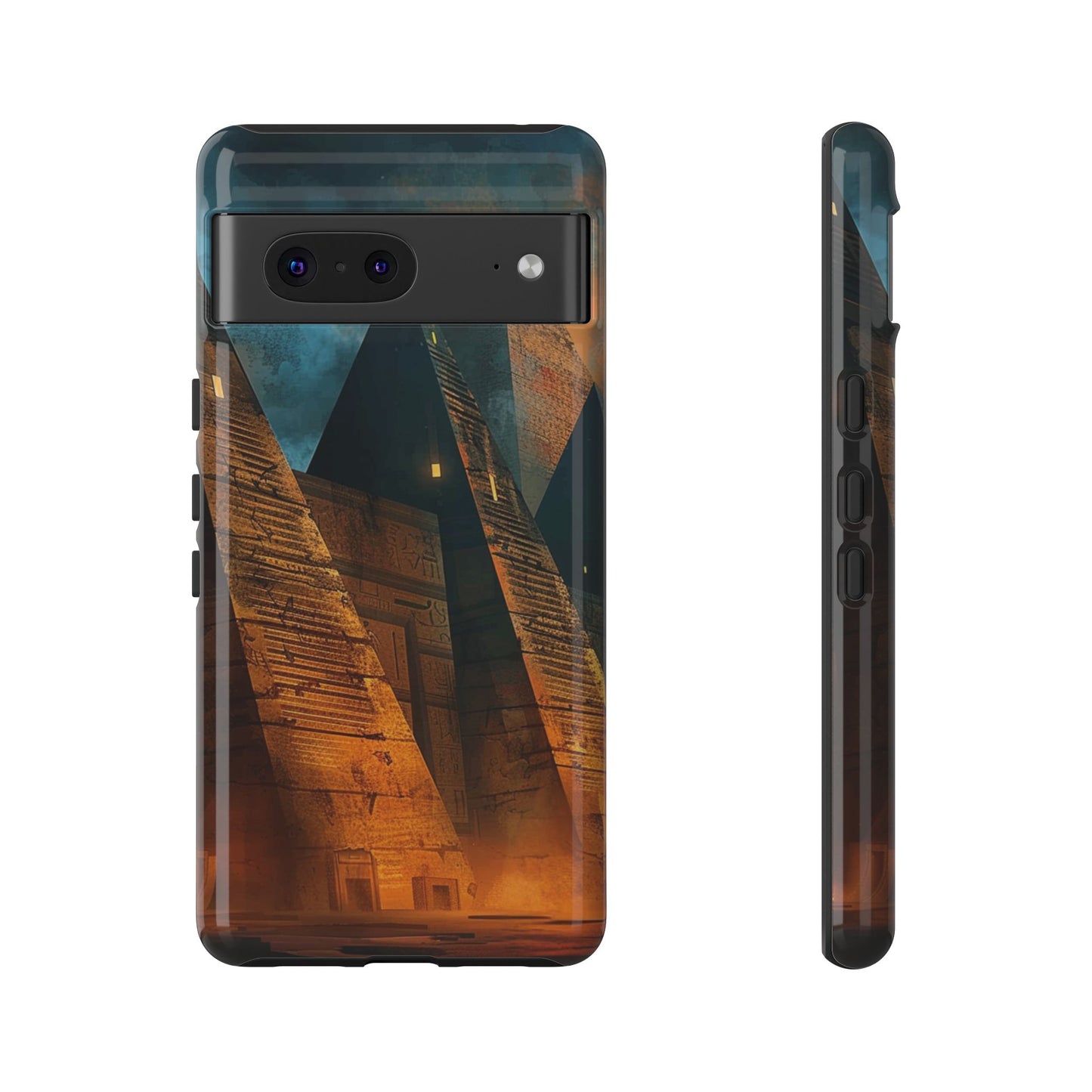 Ancient Egyptian Pyramids Sunset - Tough Google Pixel Case