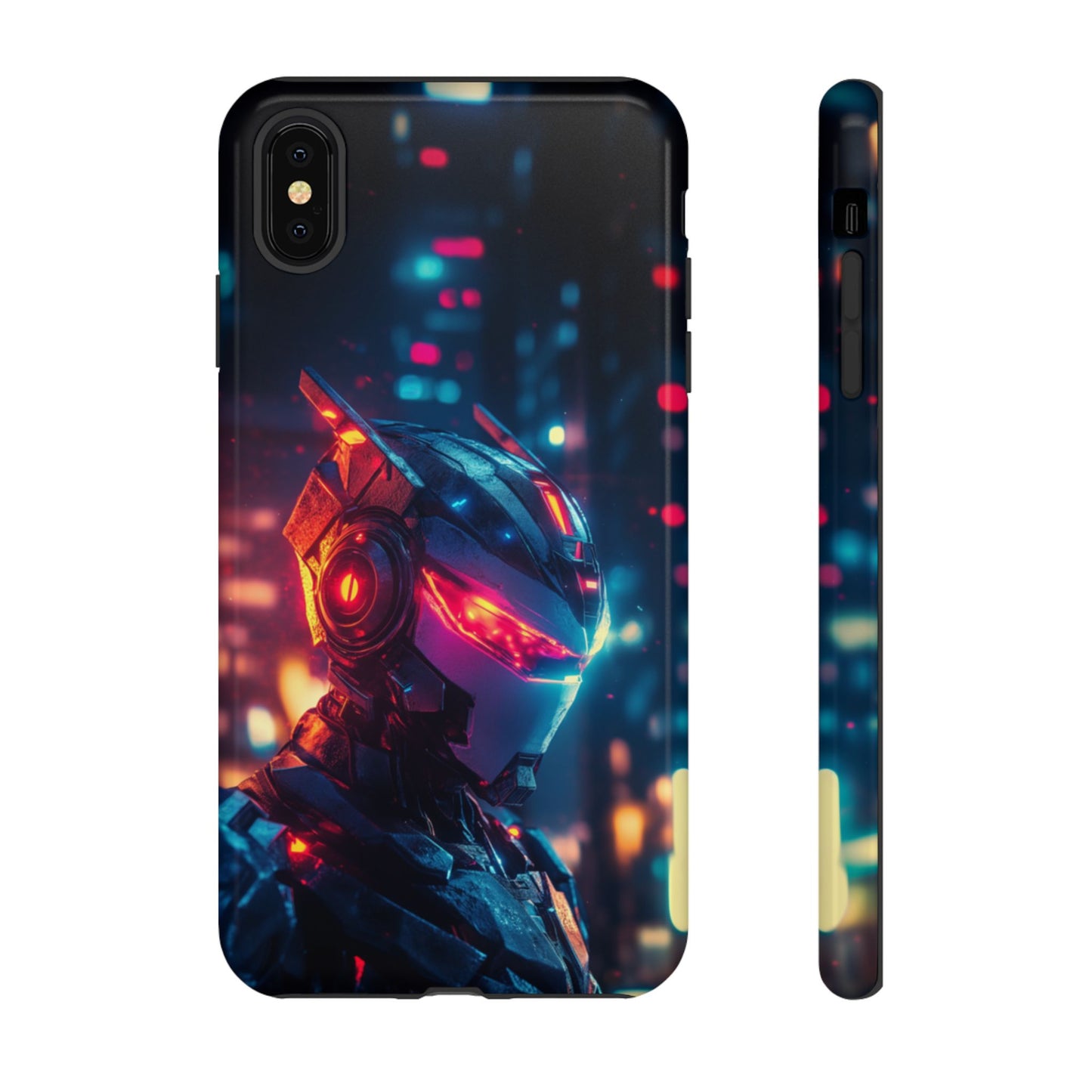 Neon Cyborg - Tough iPhone Case