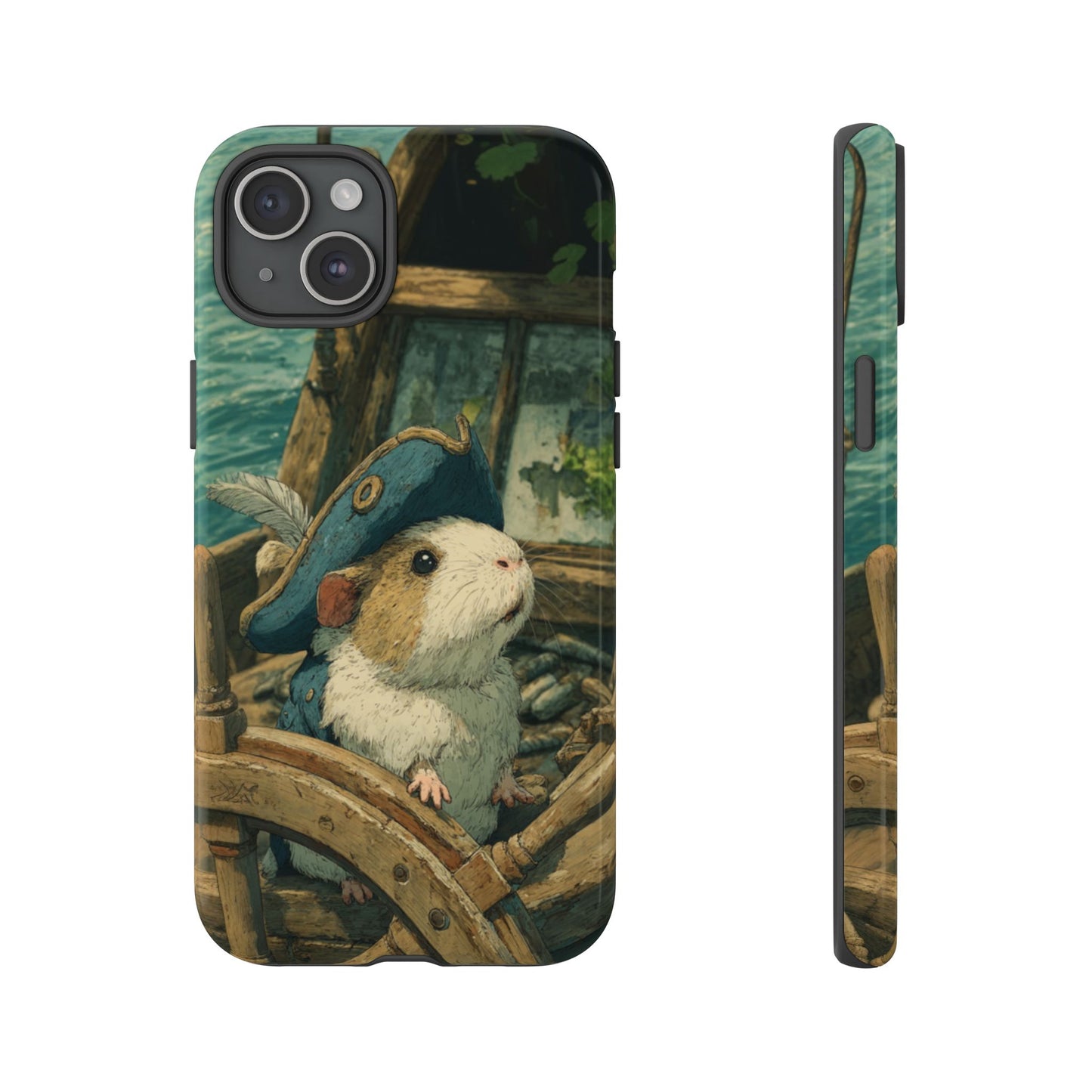 Pirate Captain Guinea Pig - Tough iPhone Case