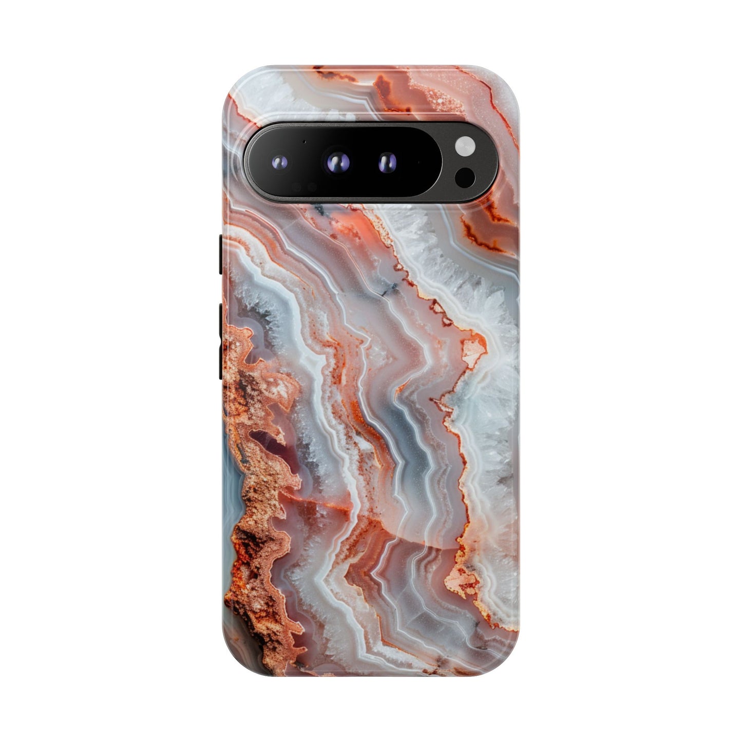 Rose Agate Currents – Tough Google Pixel Case