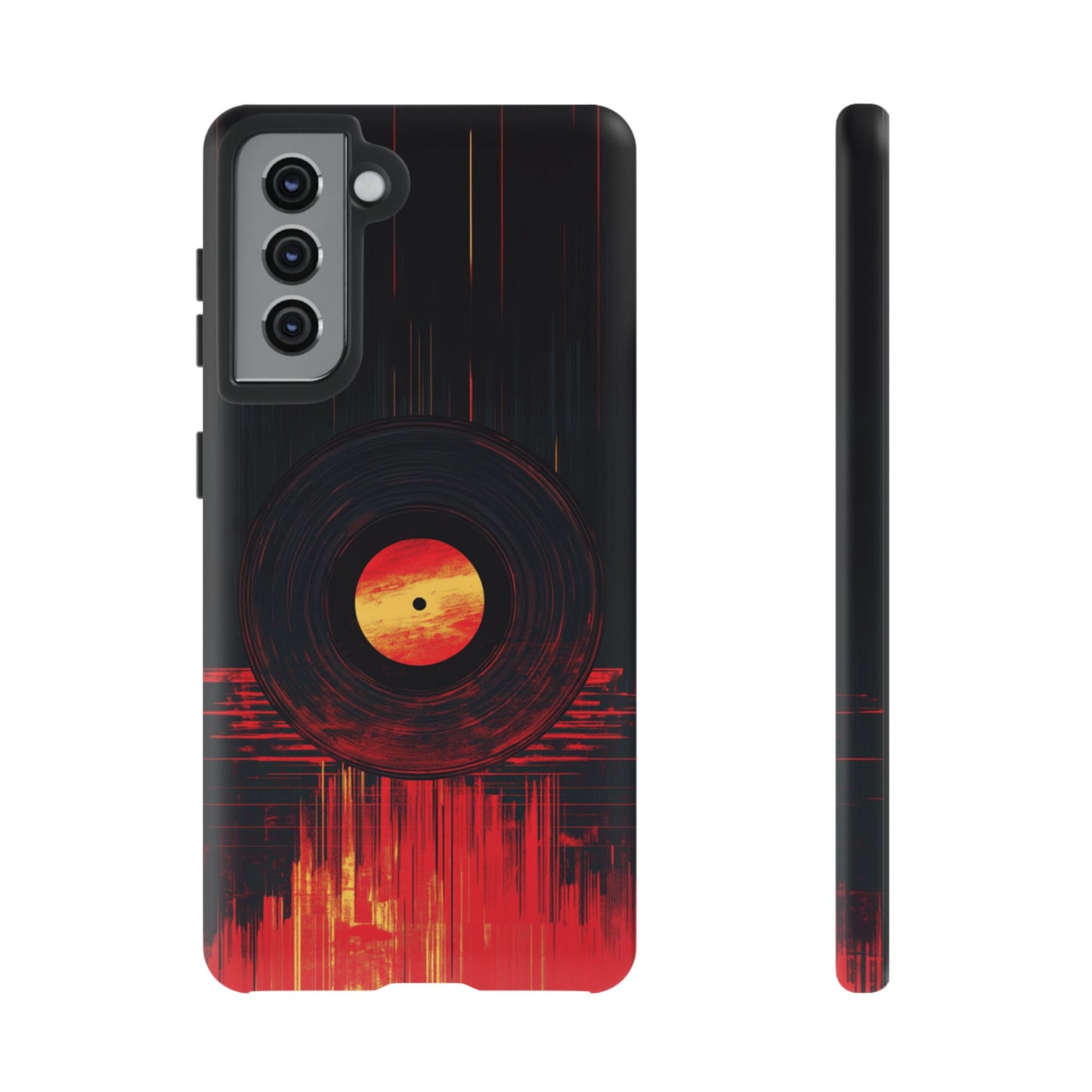 Retro Vinyl Record Phone Case - iPhone, Google Pixel, Samsung Galaxy