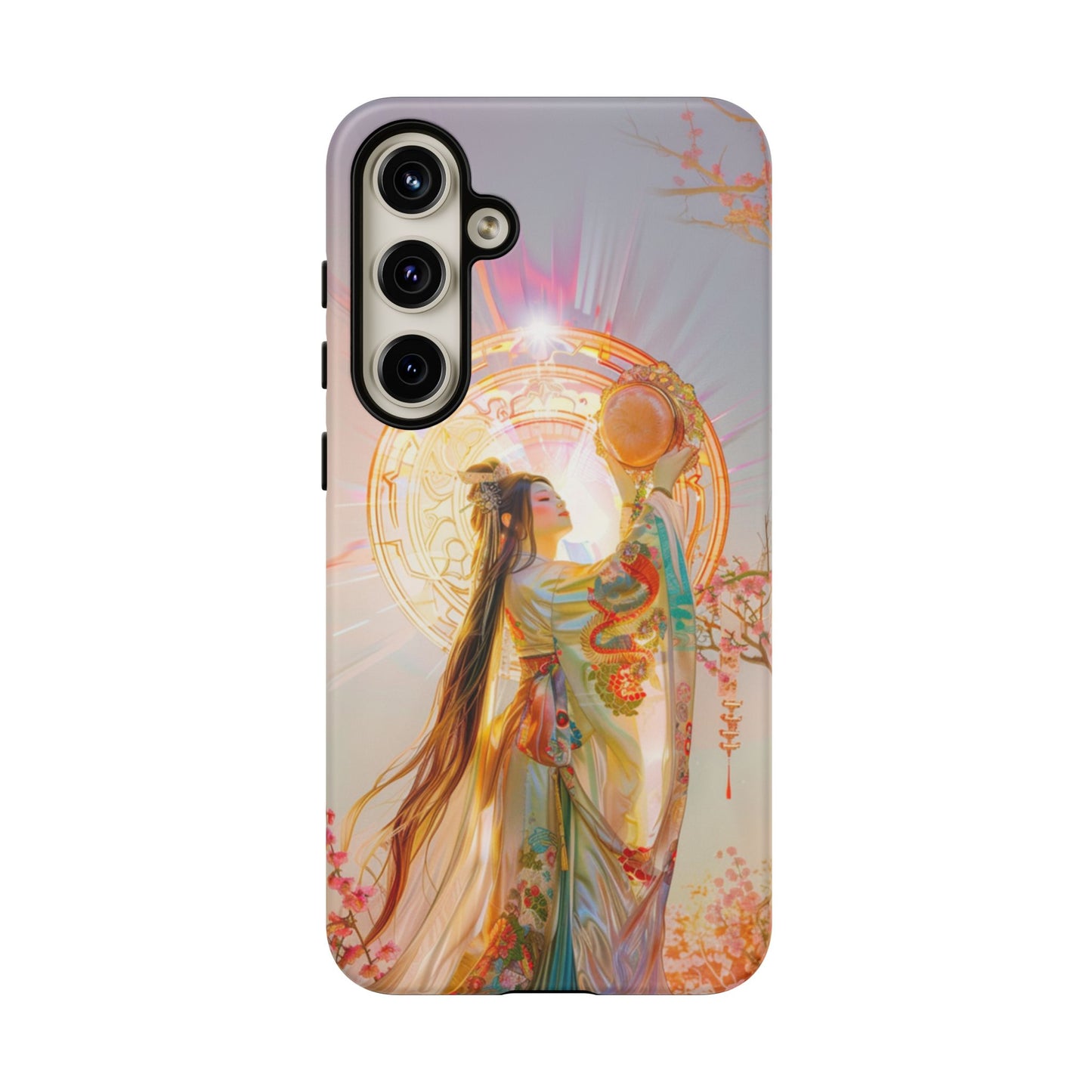 Amaterasu: Japanese Sun Goddess - iPhone, Google Pixel, Samsung