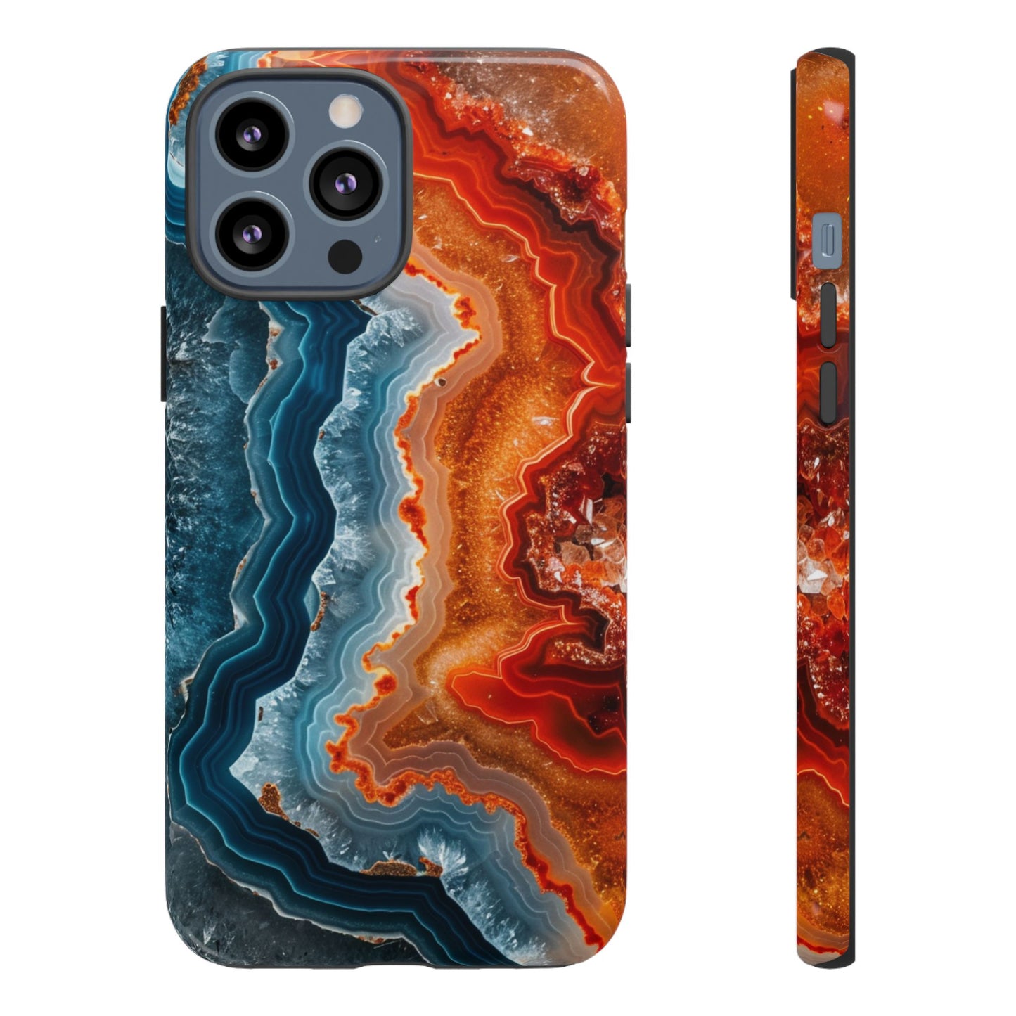 Molten Agate Veins – Tough iPhone Case