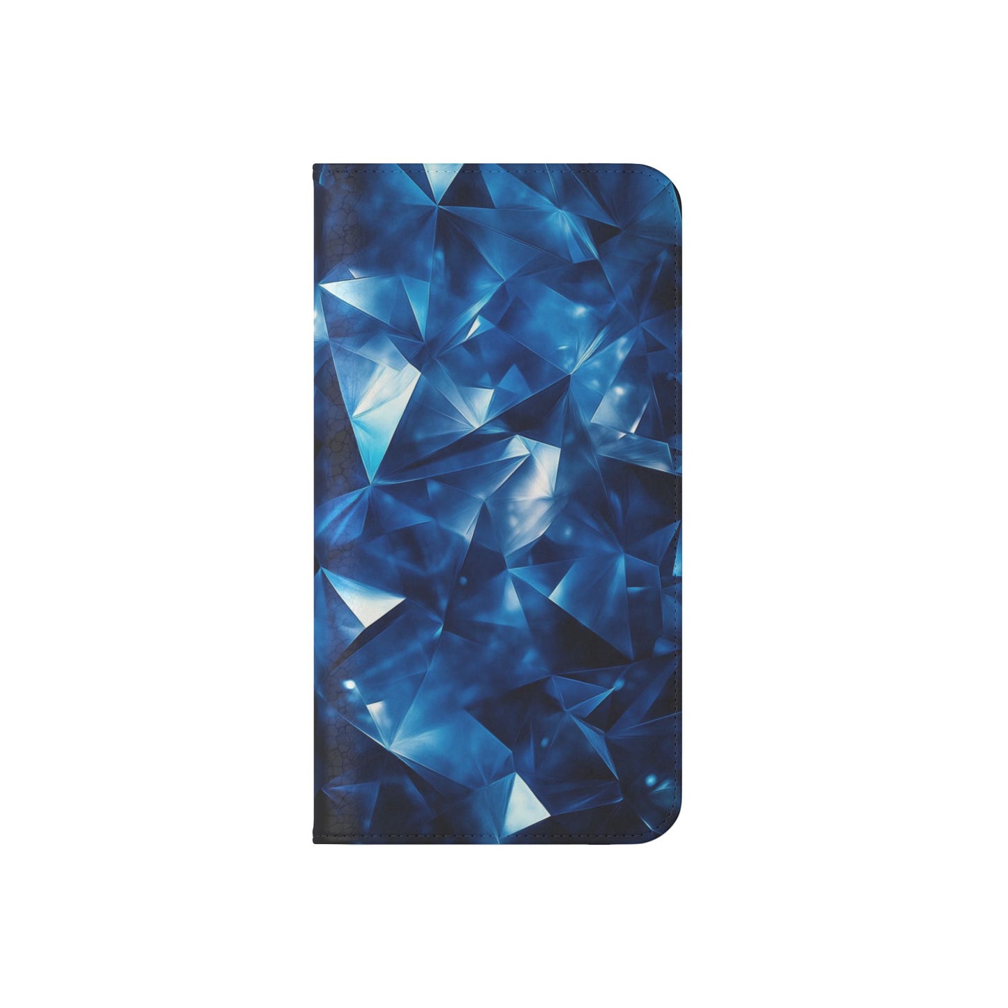 Sapphire Crystal Shards - Wallet Flip Case
