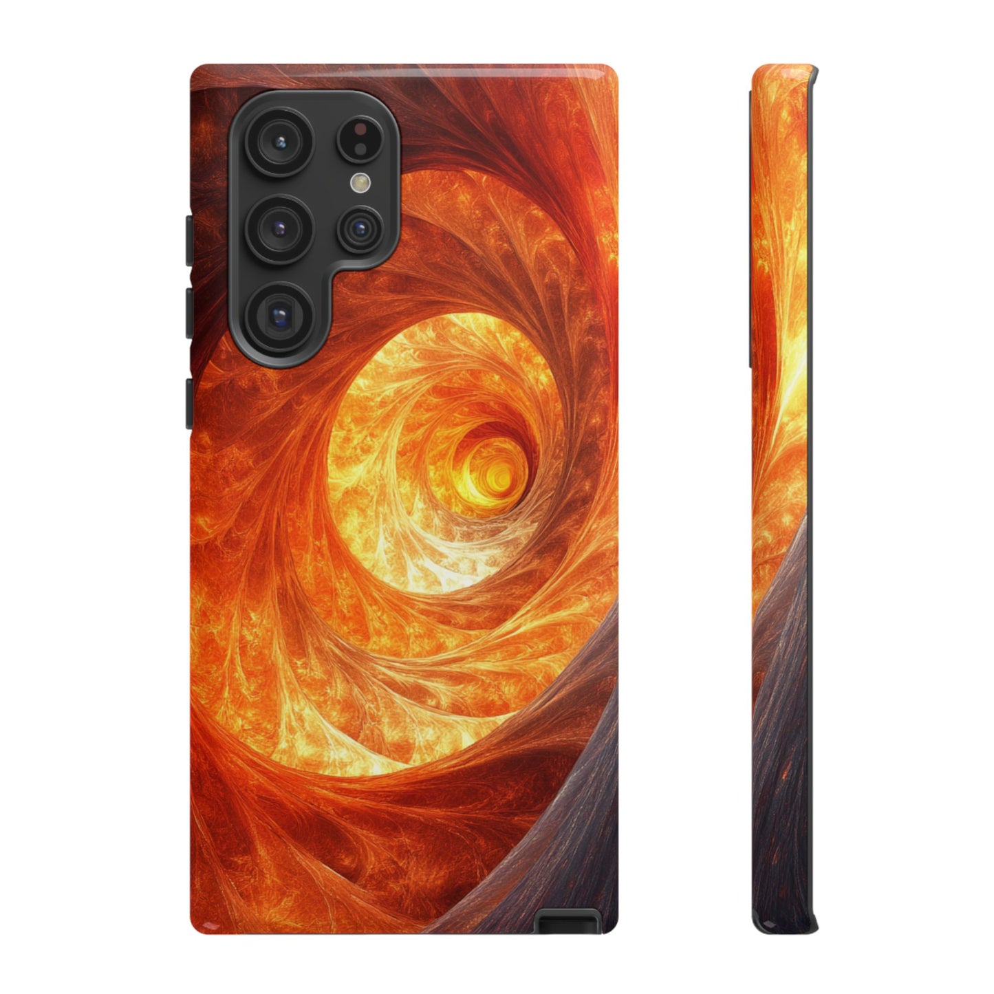 Fire Spiral - Tough Samsung Galaxy Case