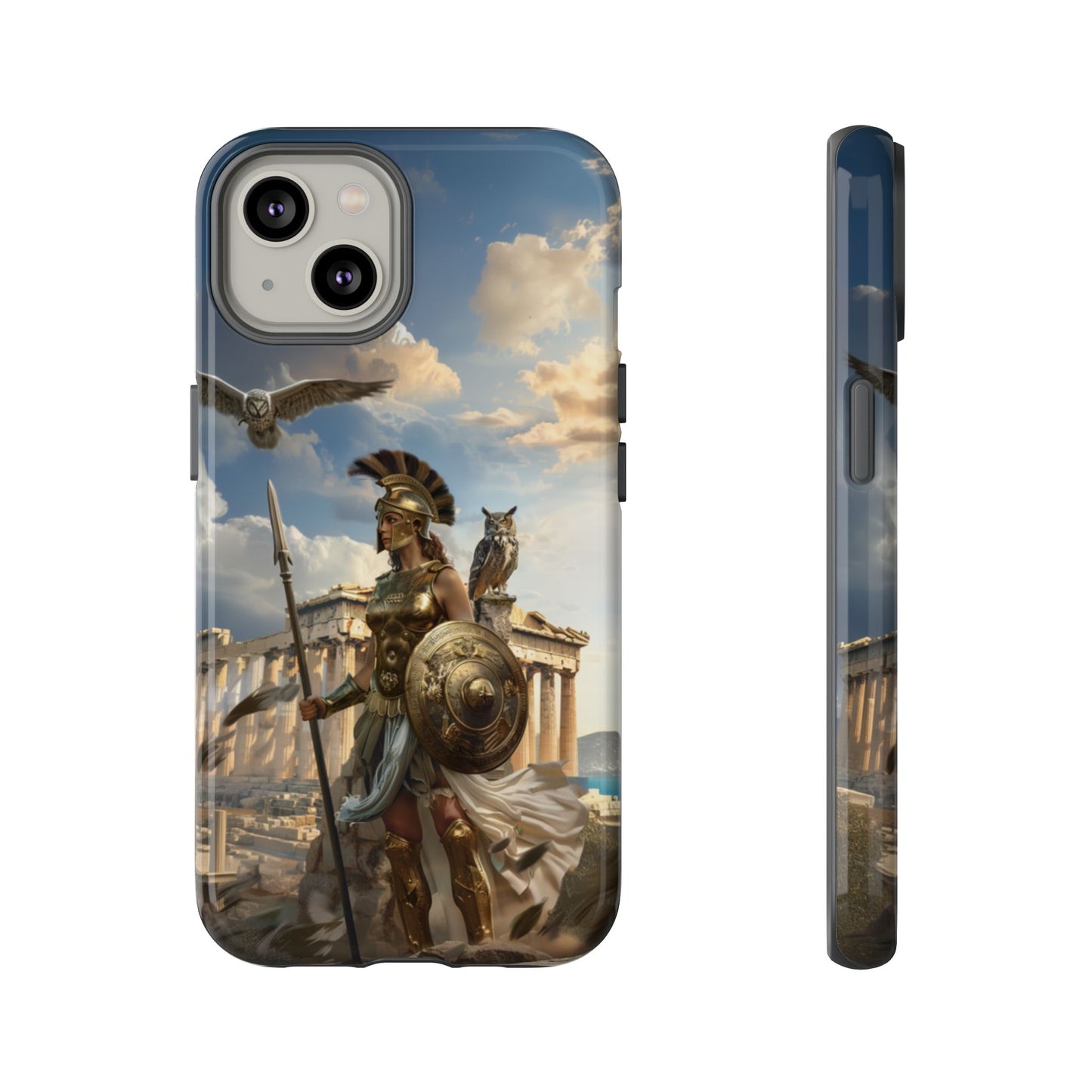 Athena Parthenon Valor - Tough iPhone Case