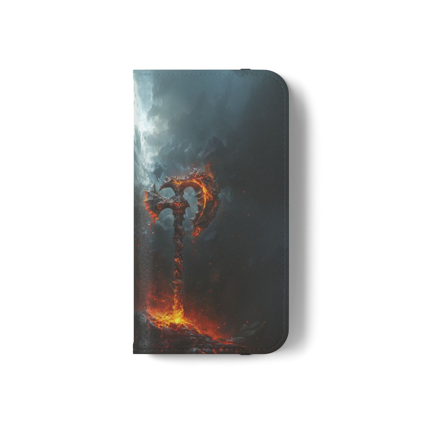Molten War Axe - Wallet Flip Case