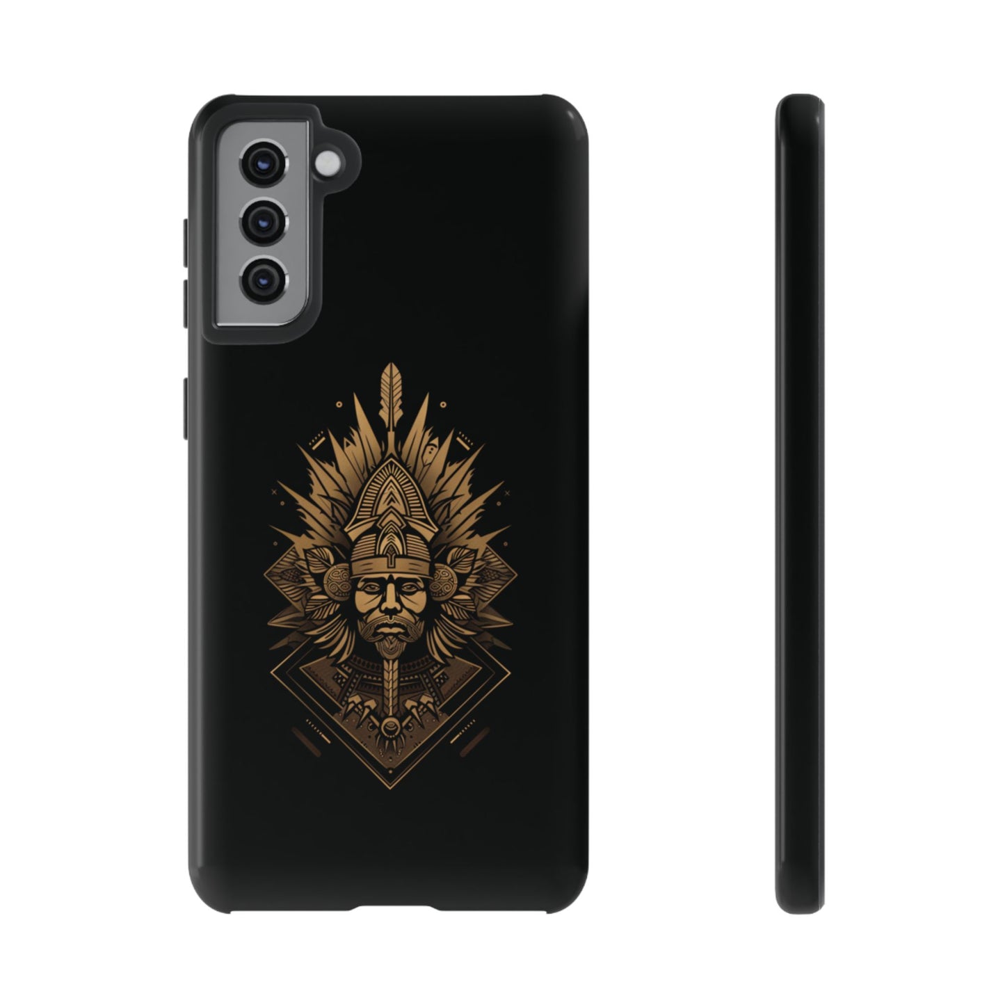 Golden Warrior Guardian - iPhone, Google Pixel, Samsung Galaxy