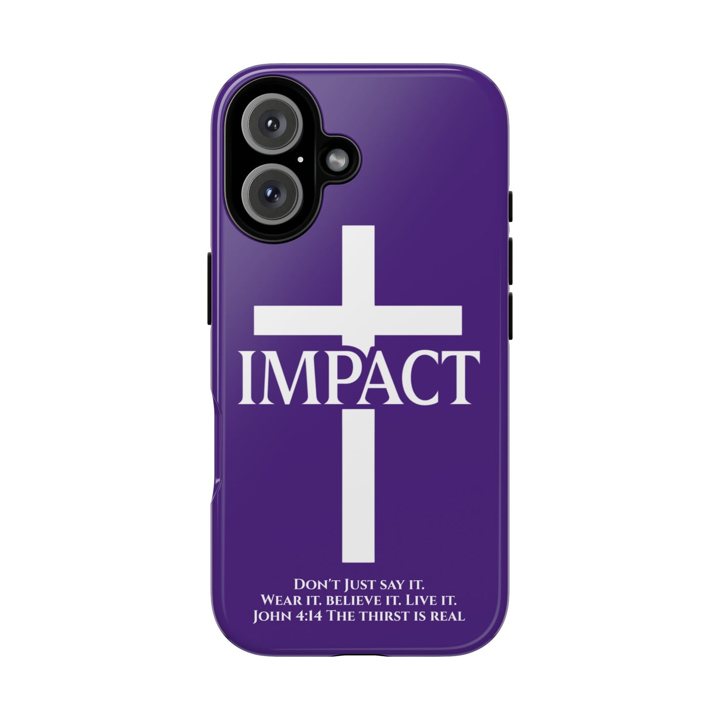 Impact Purple - Tough iPhone Case