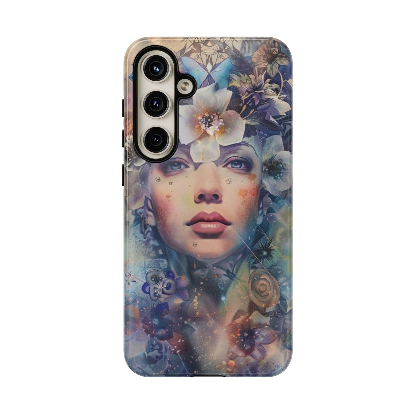 Floral Gemini - iPhone, Google Pixel, Samsung Galaxy