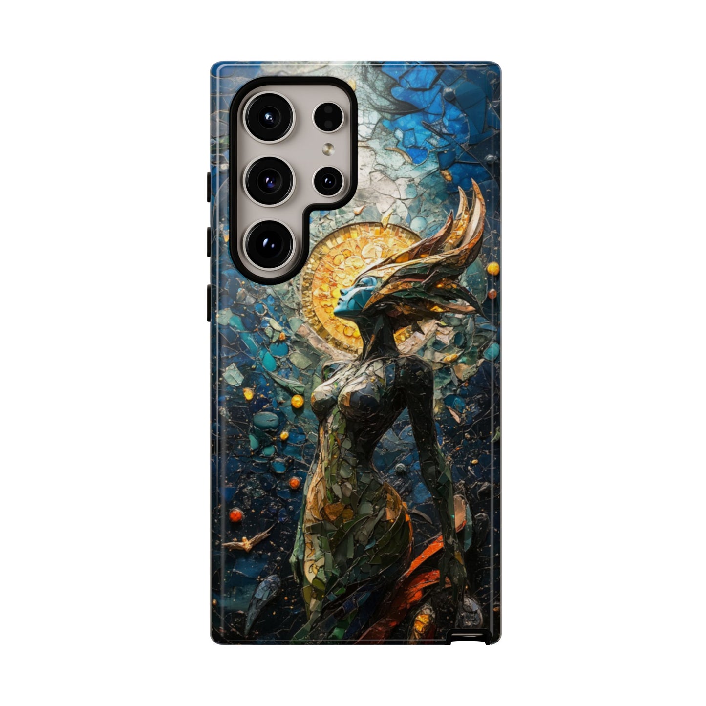 Ethereal Mosaic Goddess Phone Case - iPhone, Google Pixel, Samsung Galaxy