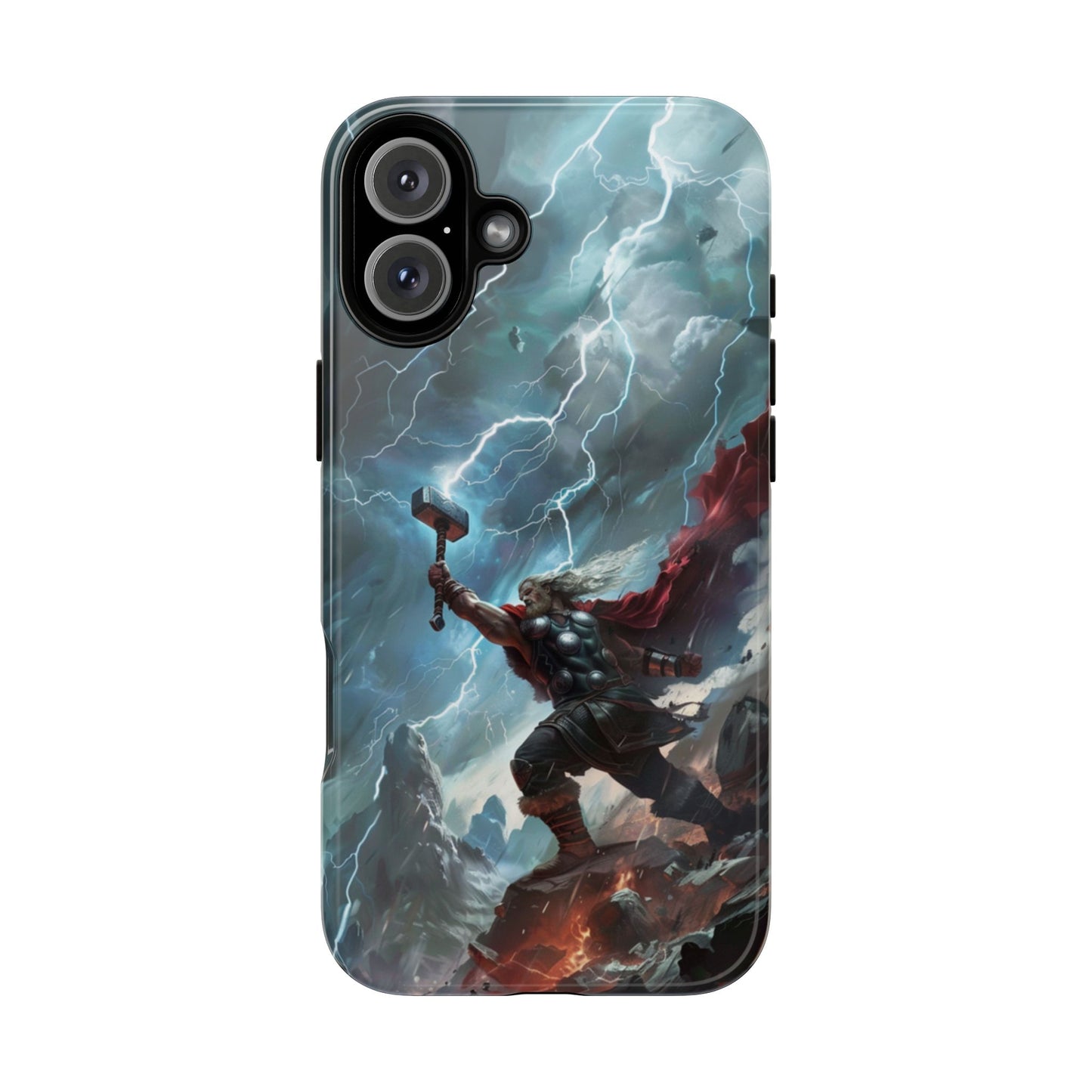 Thor Lightning Storm - Tough iPhone Case