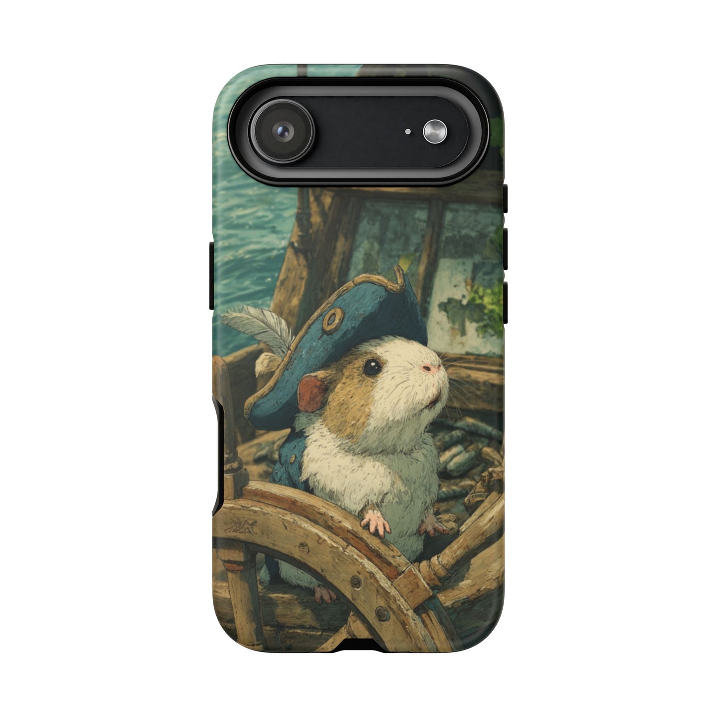 Pirate Captain Guinea Pig - Tough iPhone Case
