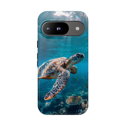 Ocean Guardian Sea Turtle - Tough Google Pixel Case