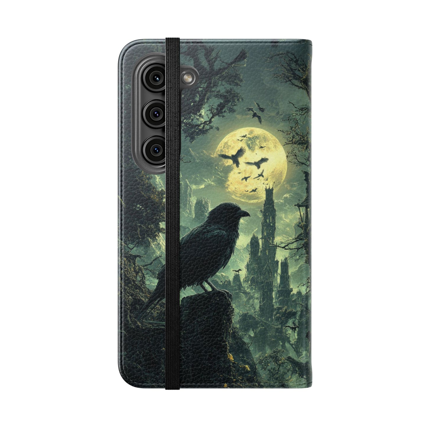 Raven Moon - Wallet Flip Case