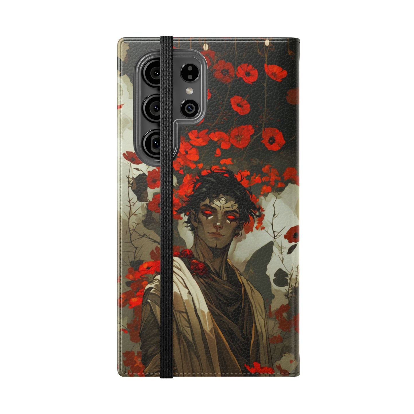 Zagreus Blood Poppies - Wallet Flip Case