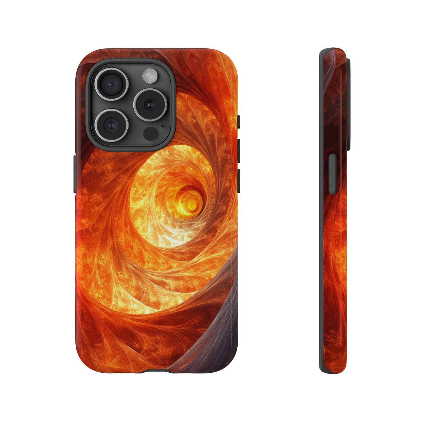 Fire Spiral - Tough iPhone Case