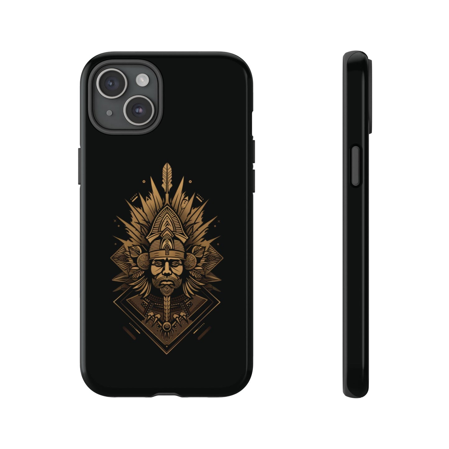 Golden Warrior Guardian - iPhone, Google Pixel, Samsung Galaxy