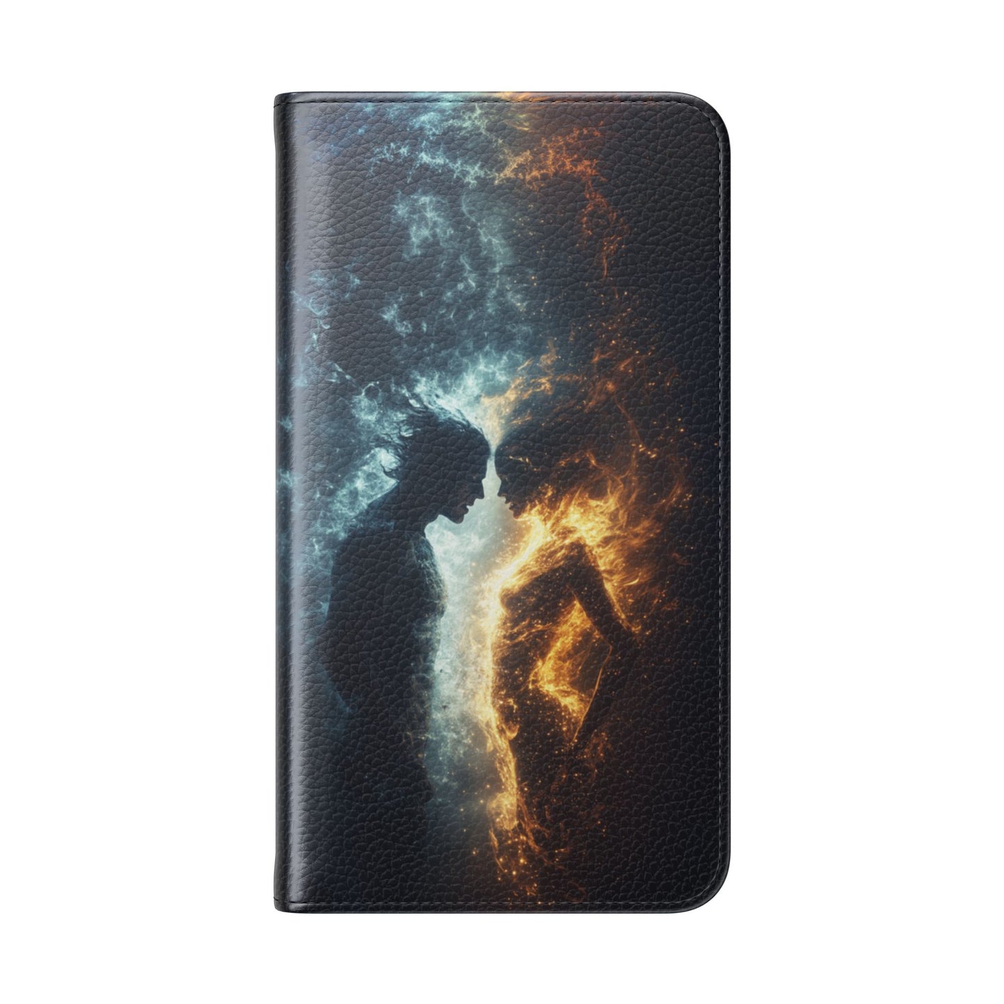Fire & Frost Lovers - Wallet Flip Case