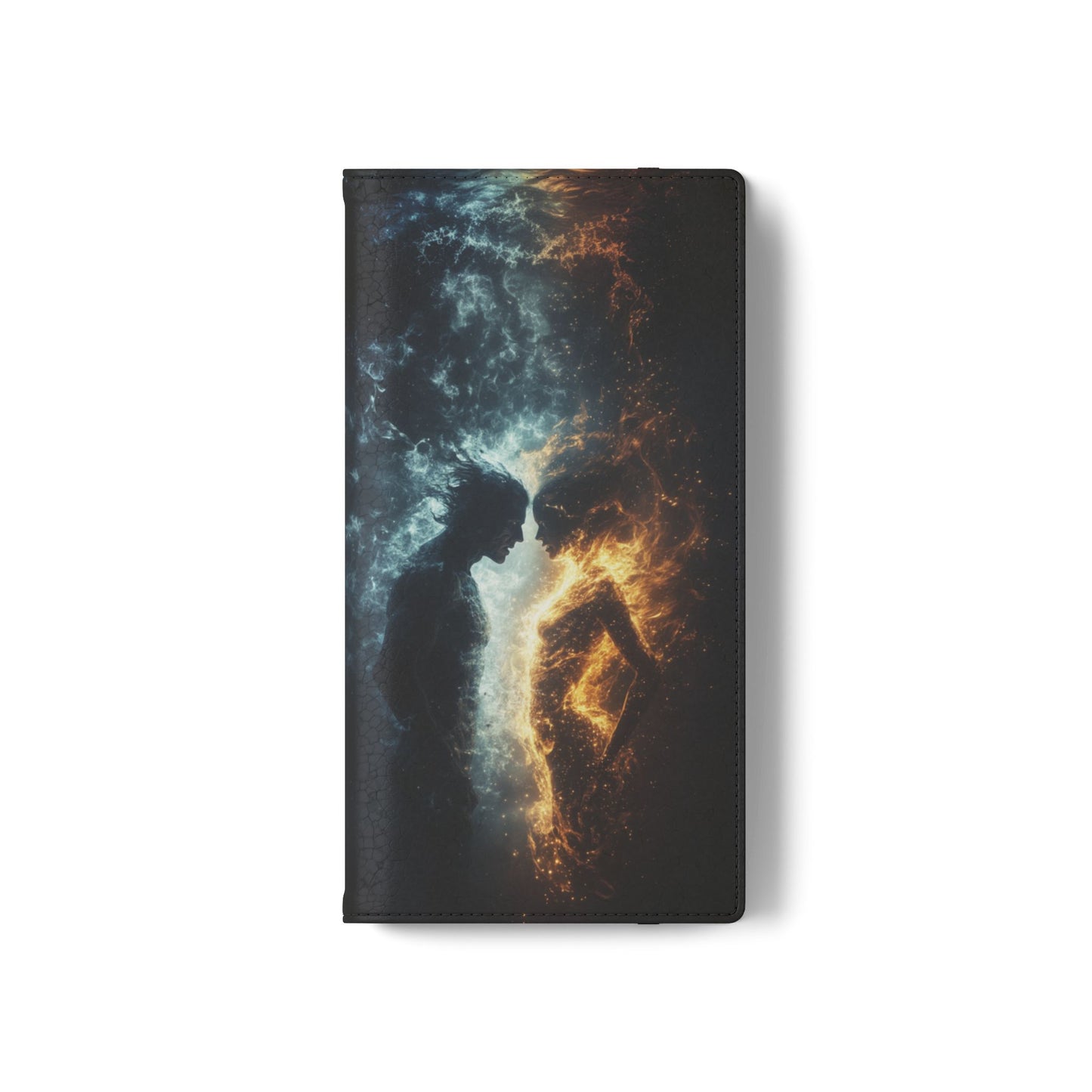 Fire & Frost Lovers - Wallet Flip Case