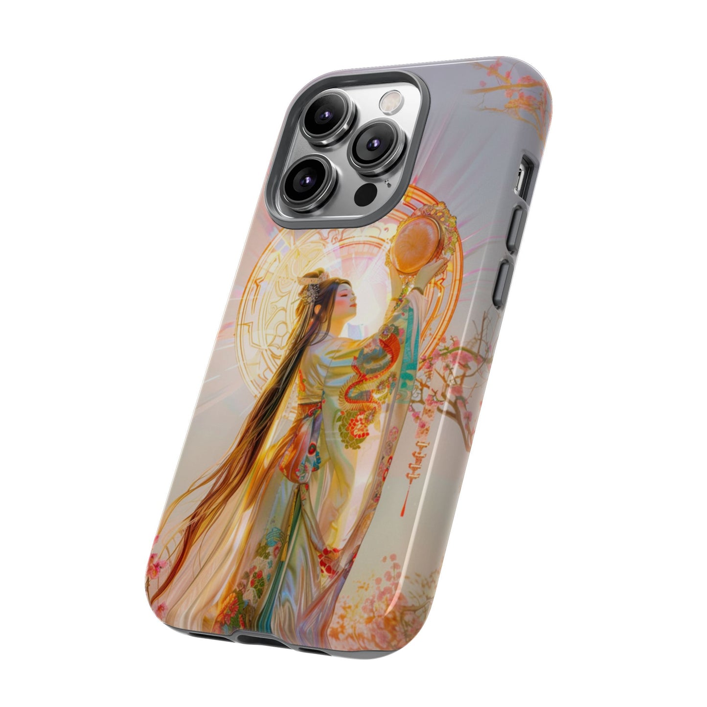 Amaterasu: Japanese Sun Goddess - iPhone, Google Pixel, Samsung