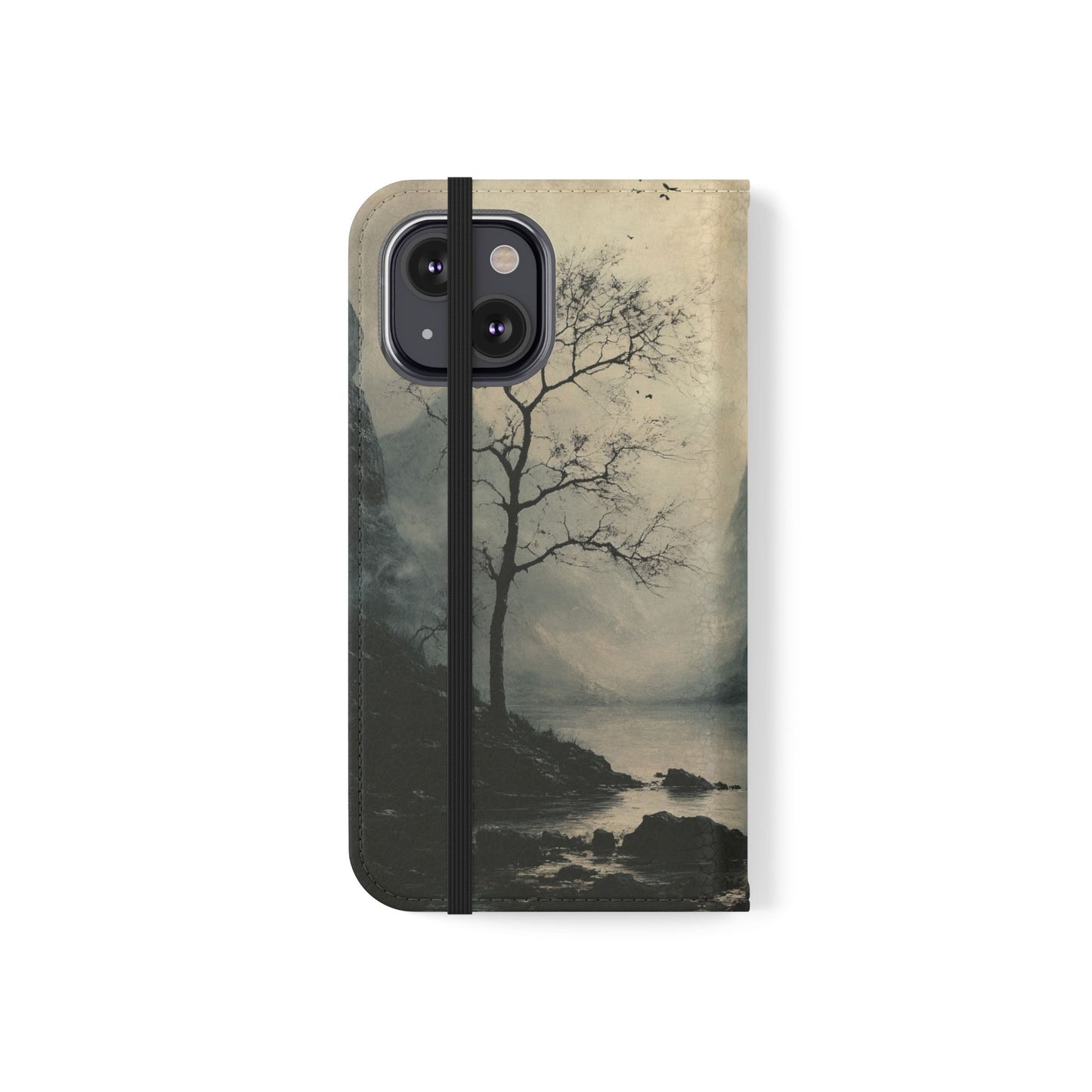 Solitude Lake - Wallet Flip Case