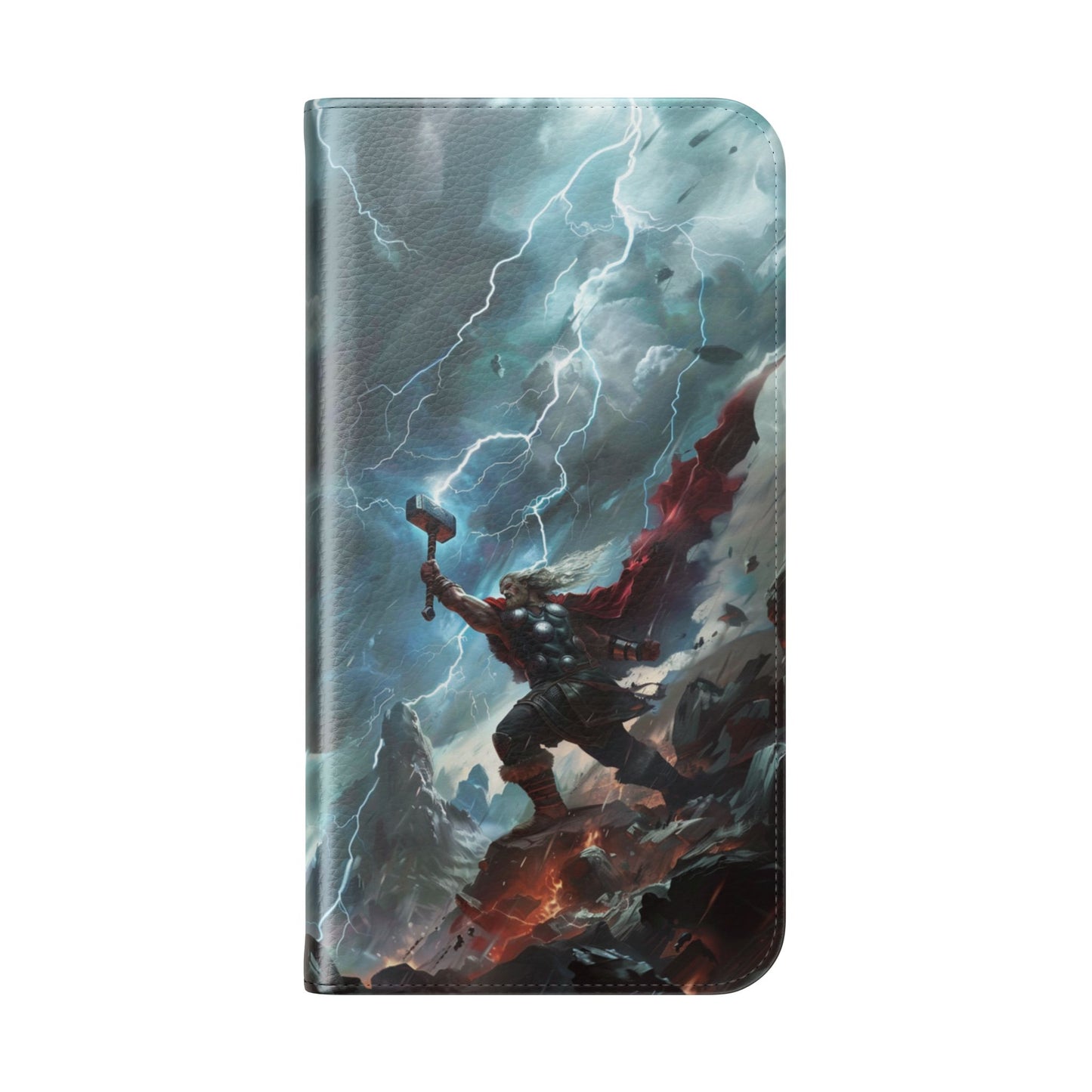 Thor Lightning Storm - Wallet Flip Case