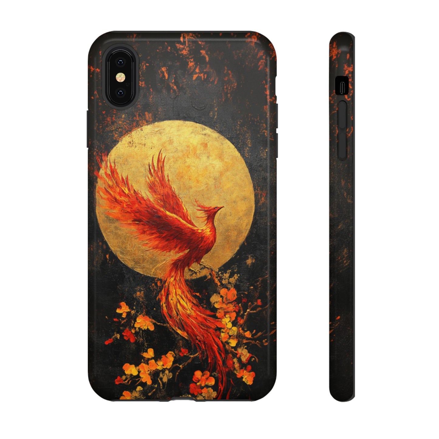 Golden Phoenix Rise – Tough iPhone Case
