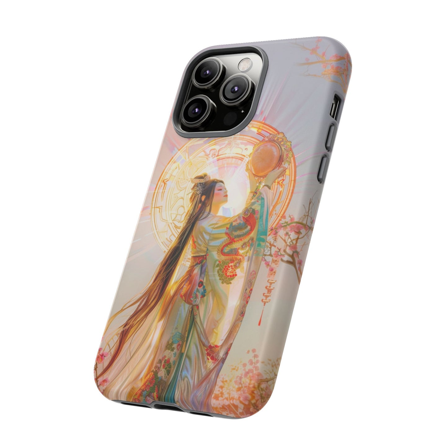 Amaterasu: Japanese Sun Goddess - iPhone, Google Pixel, Samsung