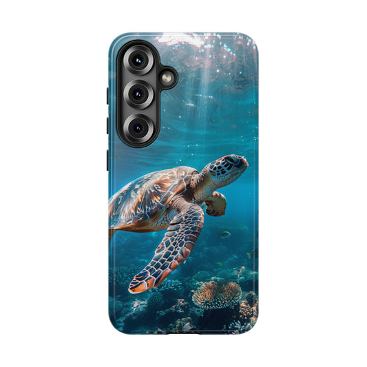 Ocean Guardian Sea Turtle - Tough Samsung Galaxy Case
