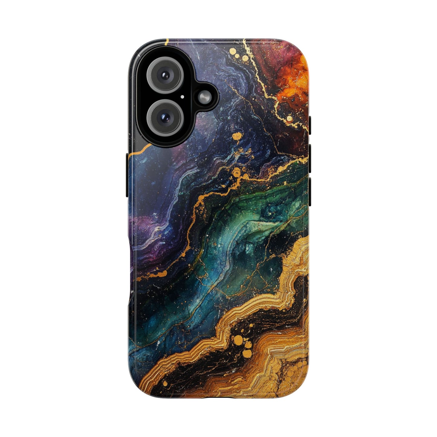 Cosmic Agate Veins – Tough iPhone Case