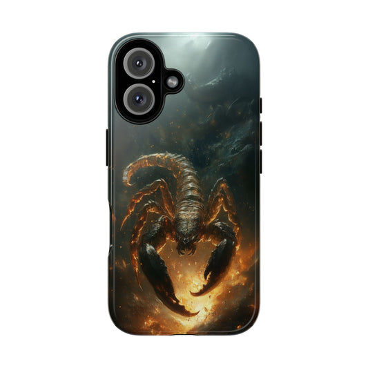 Scorpio Ember Abyss – Tough iPhone Case