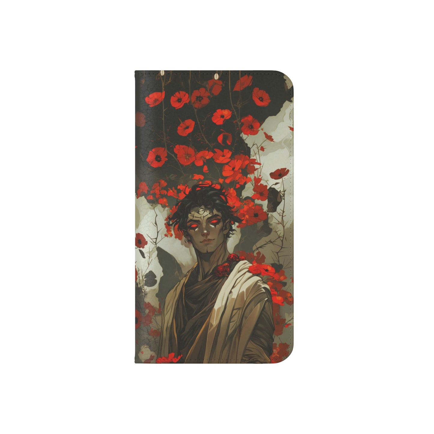 Zagreus Blood Poppies - Wallet Flip Case