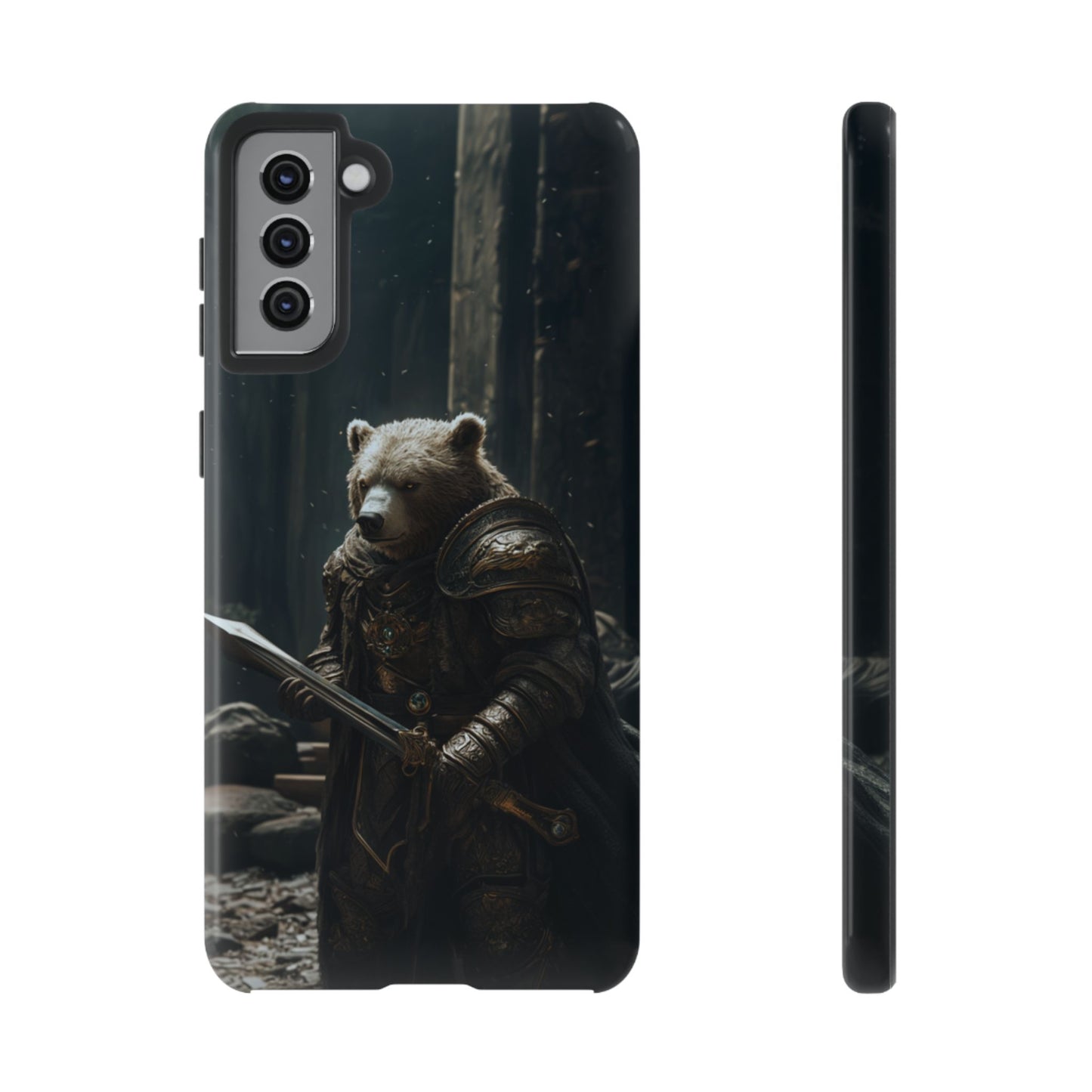 Medieval Bear Warrior Knight - Tough Samsung Galaxy Case