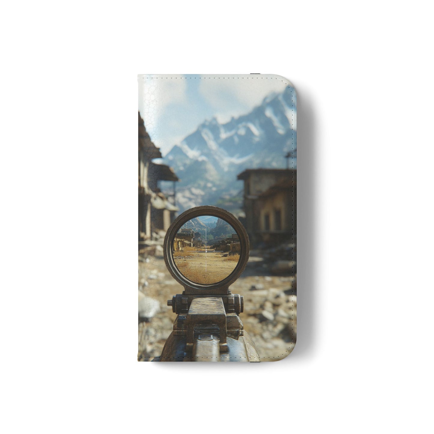 Desert Sniper Focus - Wallet Flip Case