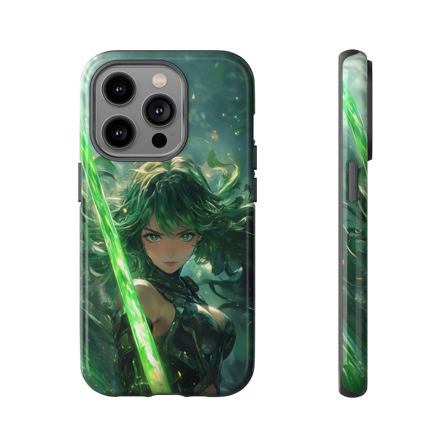 Emerald Blade Warrior – Tough iPhone Case