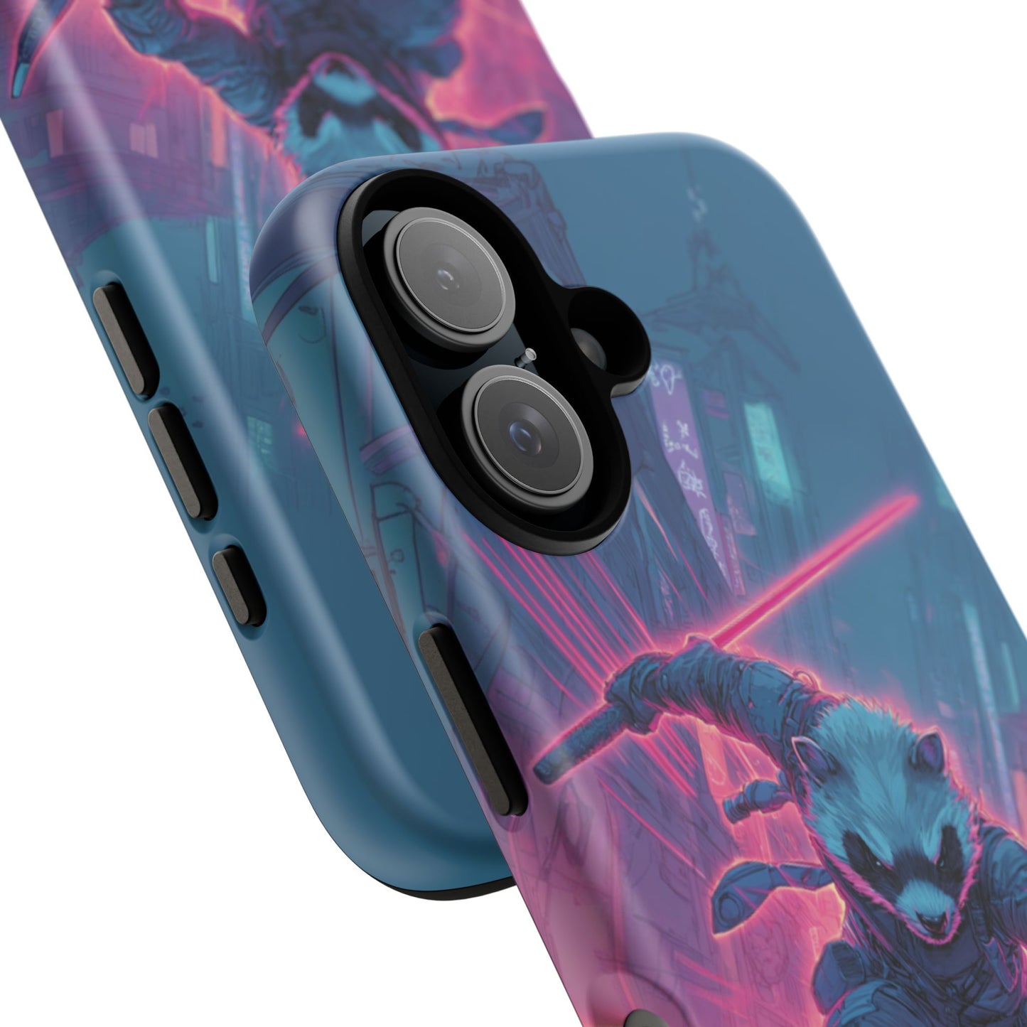 Cyberpunk Ferret - Tough iPhone Case