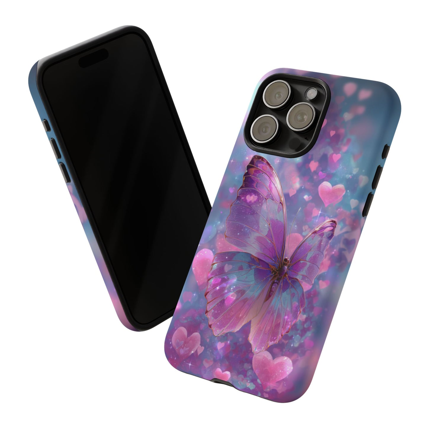 Cupid's Flutter Butterfly - Tough iPhone Case