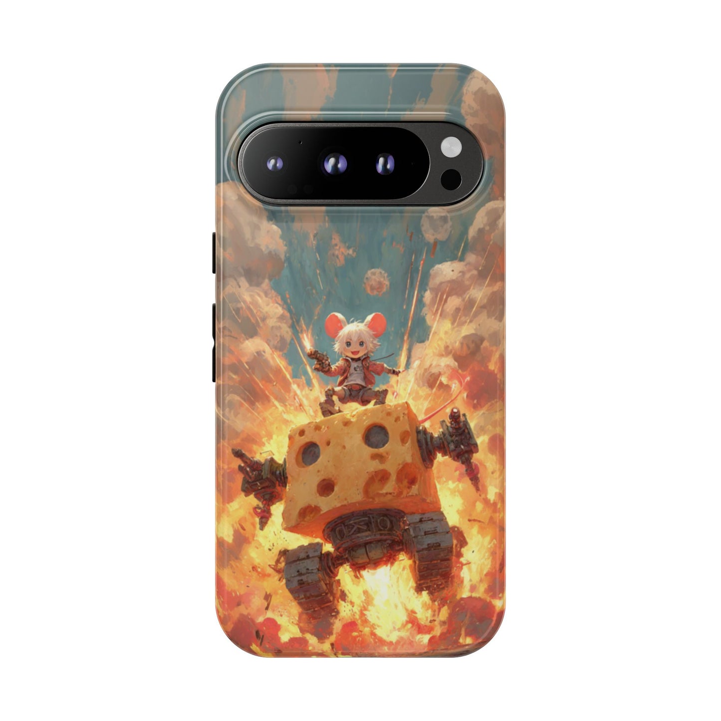 Battle Tank Mouse - Tough Google Pixel Case