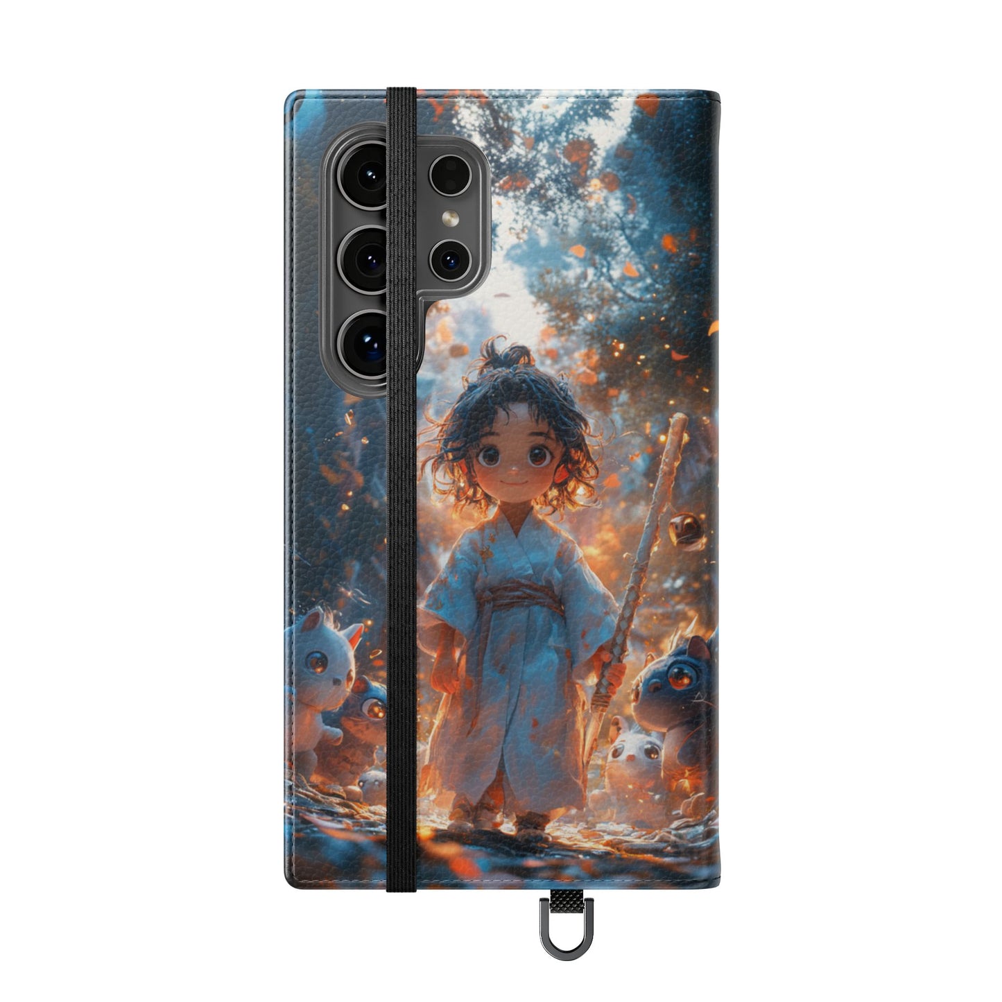 Forest Spirit Child - Wallet Flip Case