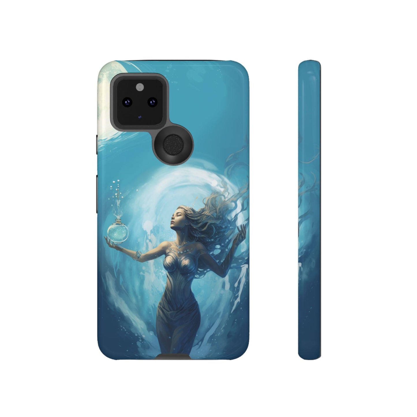 Aquarius Lunar Water Bearer Phone Case – iPhone, Google Pixel, Samsung Galaxy