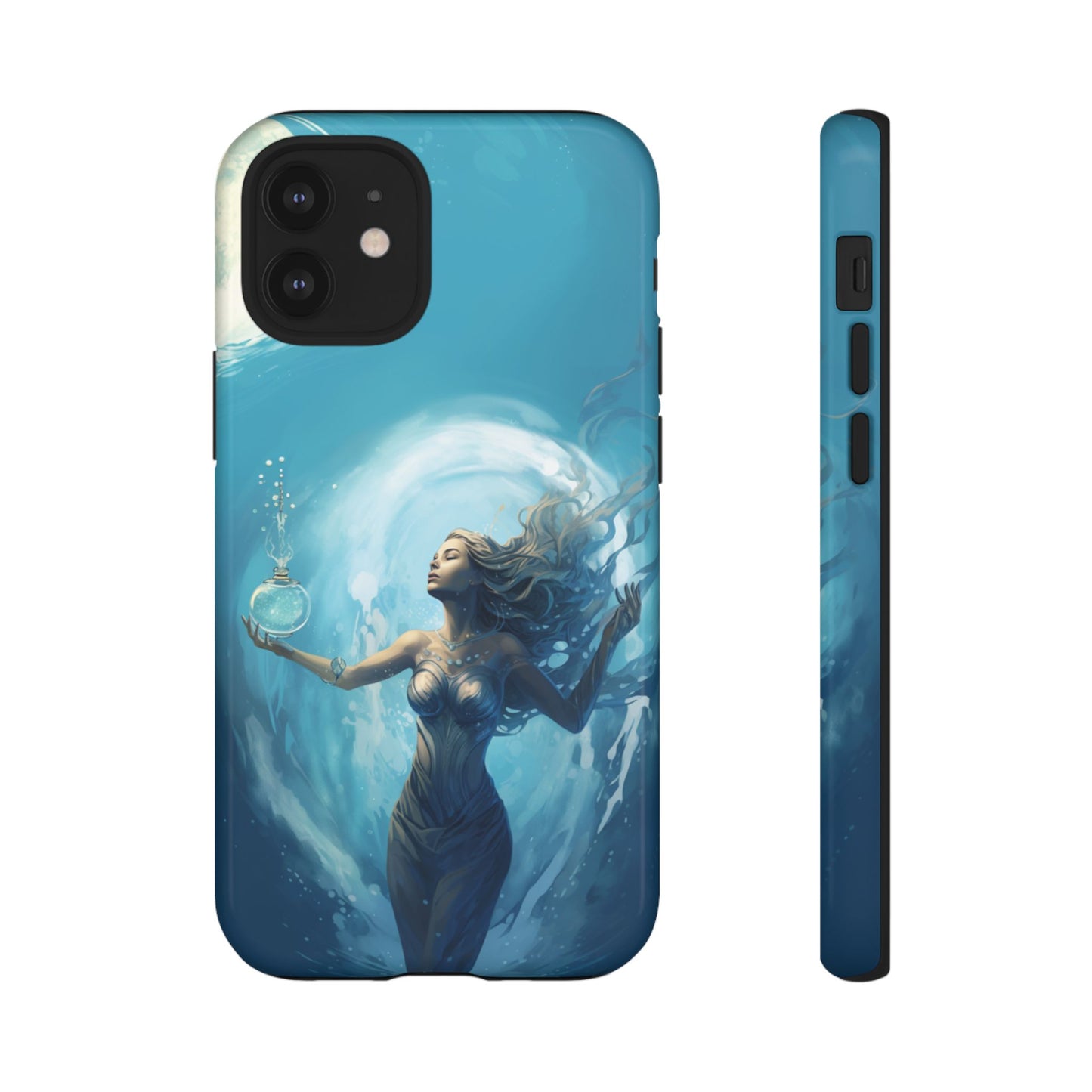 Aquarius Lunar Water Bearer Phone Case – iPhone, Google Pixel, Samsung Galaxy