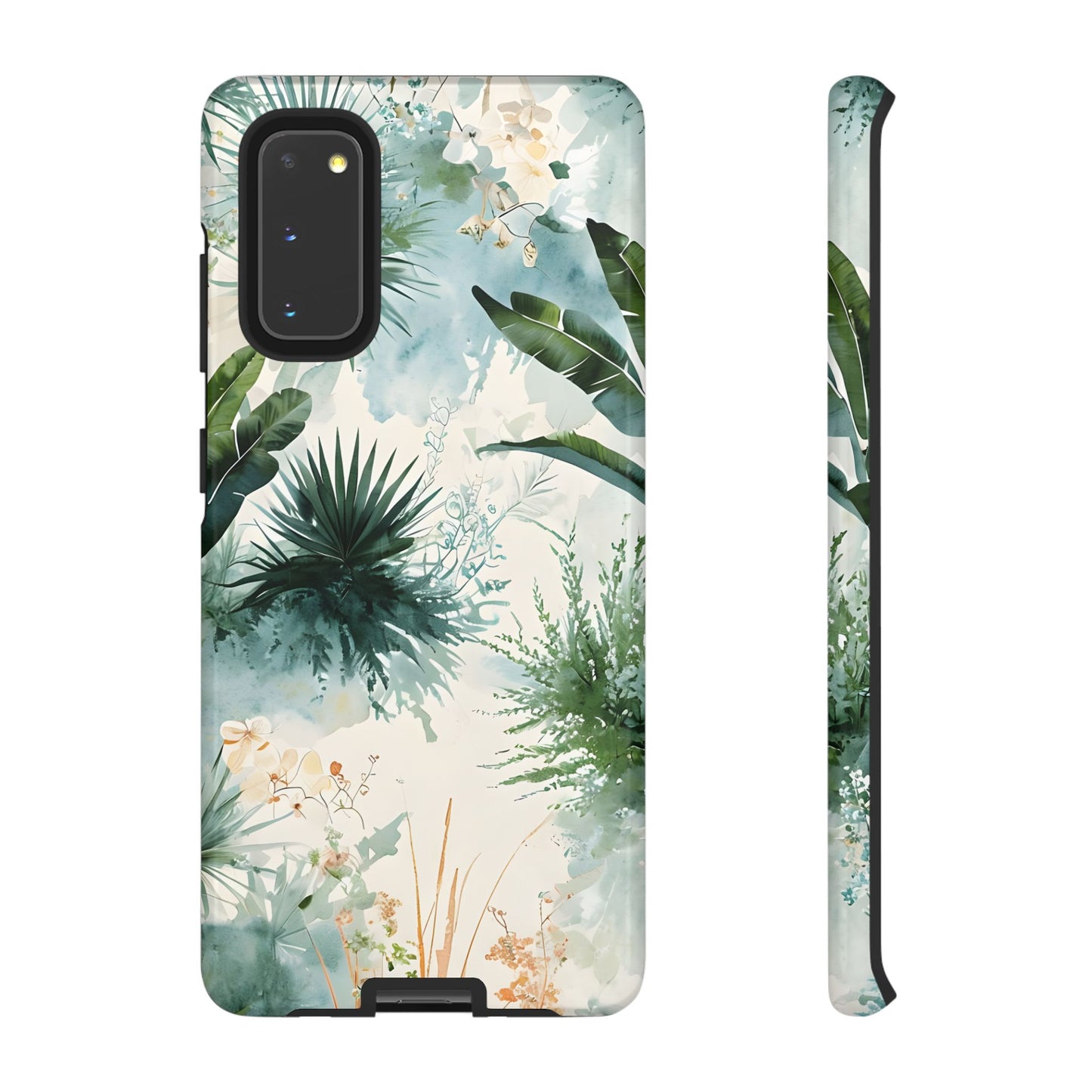 Tropical Botanical Watercolor - Tough Samsung Galaxy Case