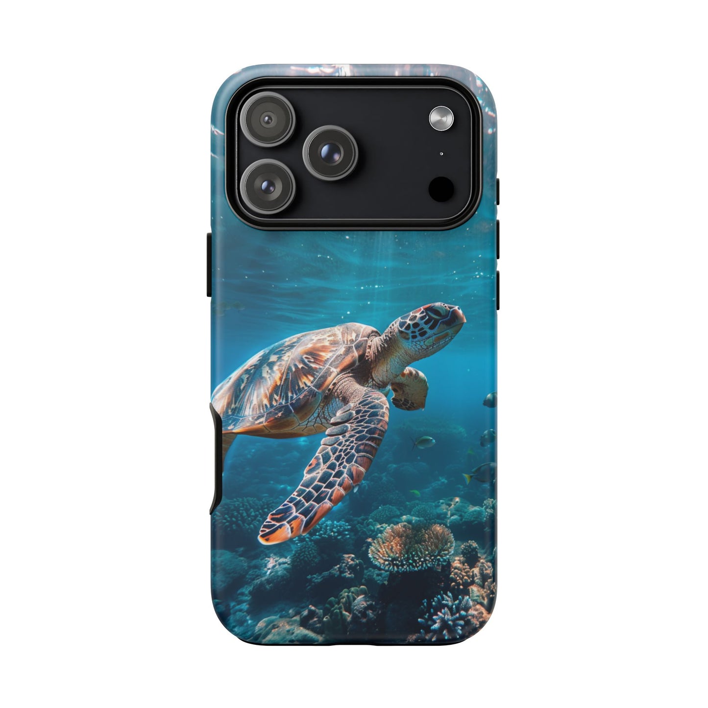 Ocean Guardian Sea Turtle - Tough iPhone Case