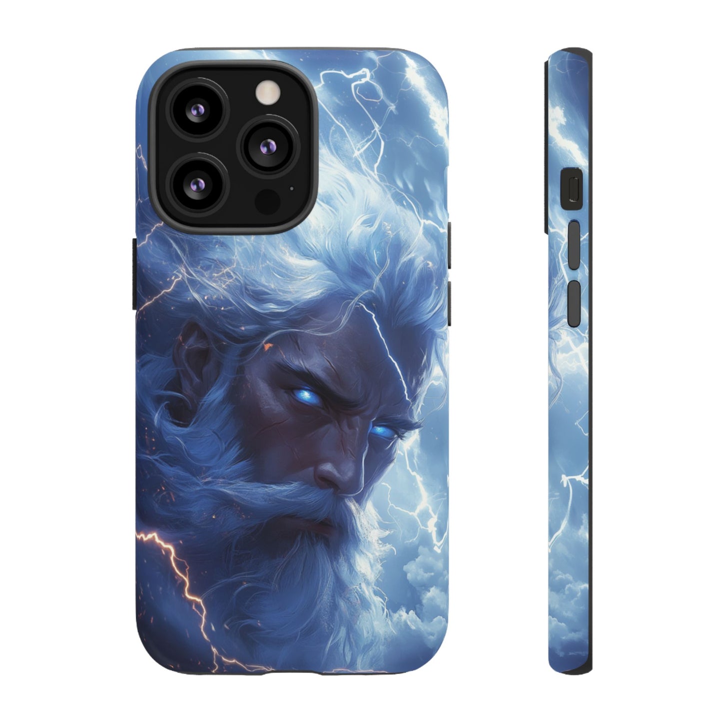 Zeus Lightning Fury Phone Case - iPhone, Google Pixel, Samsung Galaxy