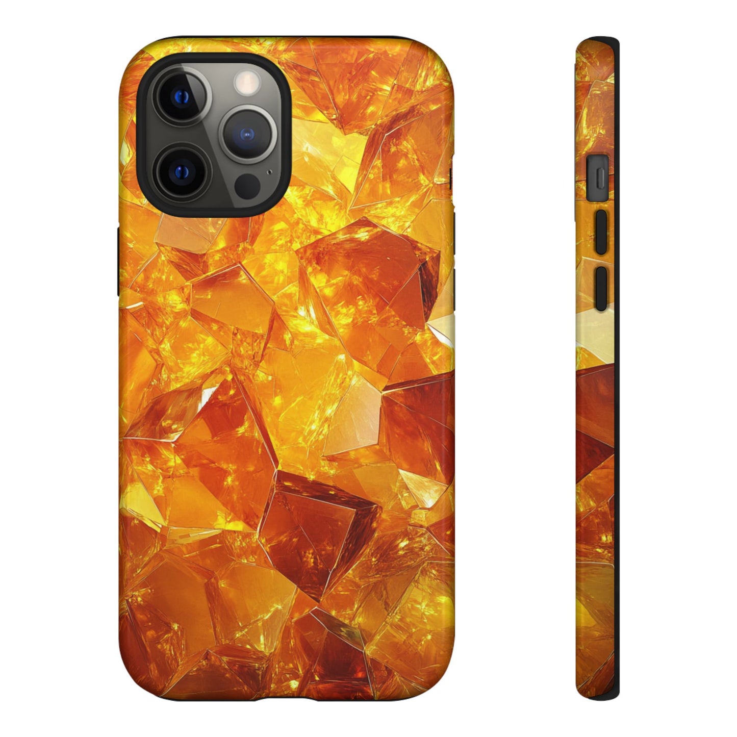Amber Crystal Shards – Tough iPhone Case