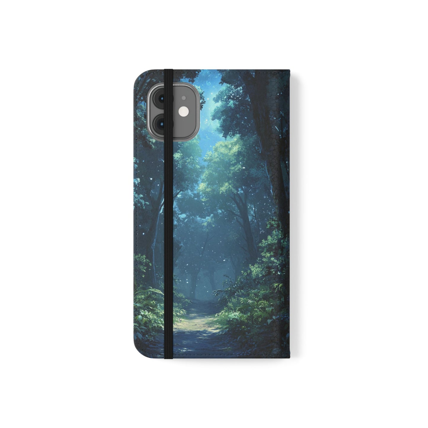 Mystical Forest Path - Wallet Flip Case
