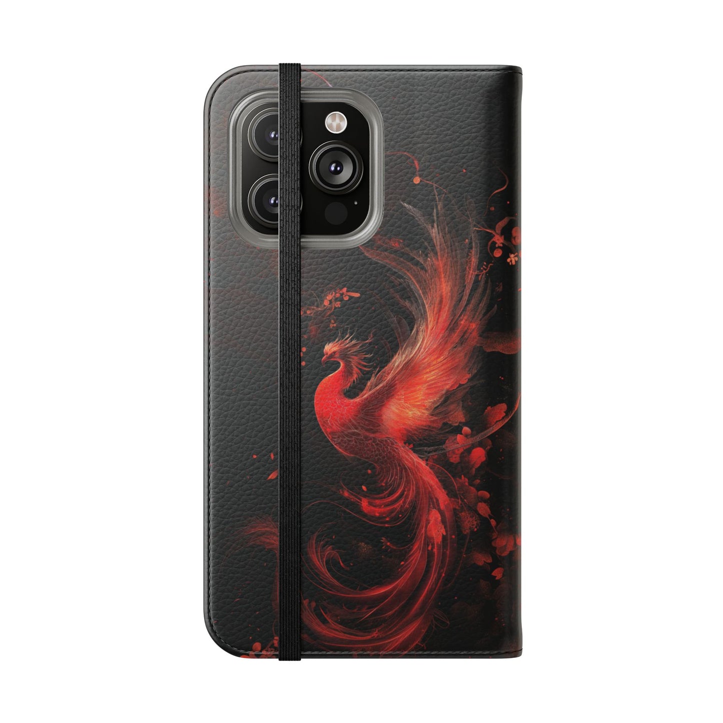 Crimson Phoenix - Wallet Flip Case